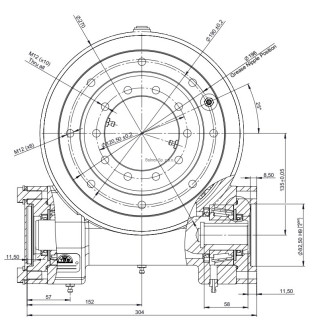 Obrotnica zintegrowna ślimakowa 236