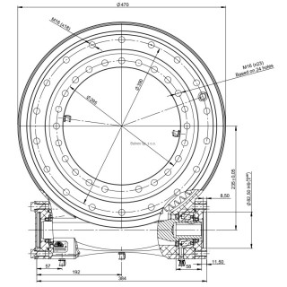 Obrotnica zintegrowna ślimakowa 435 (1)
