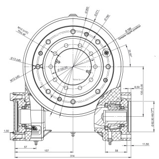 Obrotnica zintegrowna ślimakowa 236 (1)