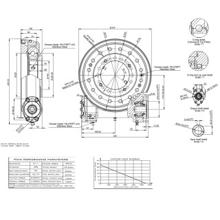 Obrotnica zintegrowna ślimakowa 314