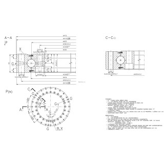 Łożysko o śr. zew.  475 mm