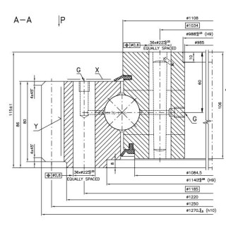 Łożysko o śr. zew. 1270 mm (36)