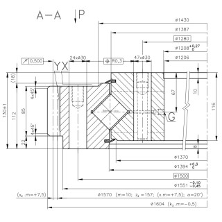 Łożysko o śr. zew. 1604 mm (1)