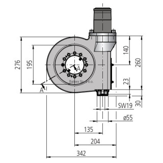 Obrotnica zintegrowna ślimakowa 88/342