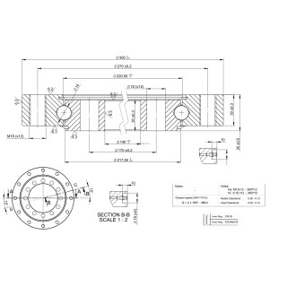 Łożysko o śr. zew.  300 mm