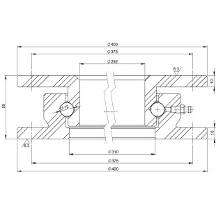 Obrotnica o śr. zew. 400 mm