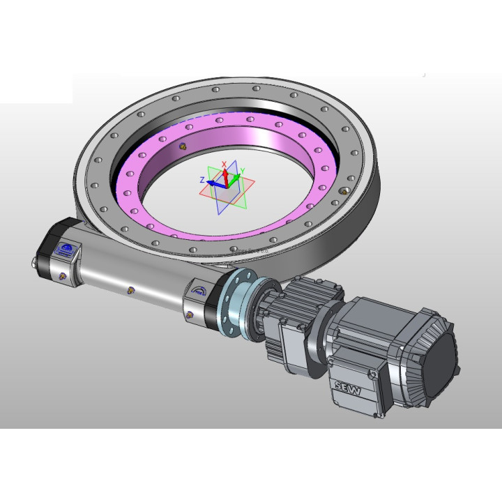 Obrotnica ślimakowa BE523-Z1 zintegrowna z silnikiem 400V AC